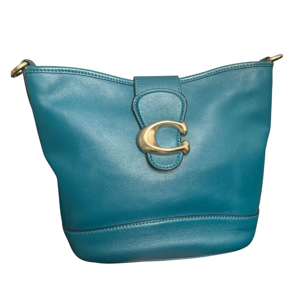 Coach Teal Tali Bag